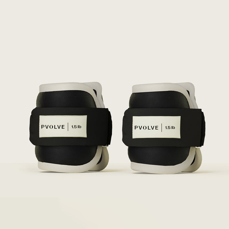 Pvolve Leg Sculpting Ankle Weights (Set of 2) - 3 lbs