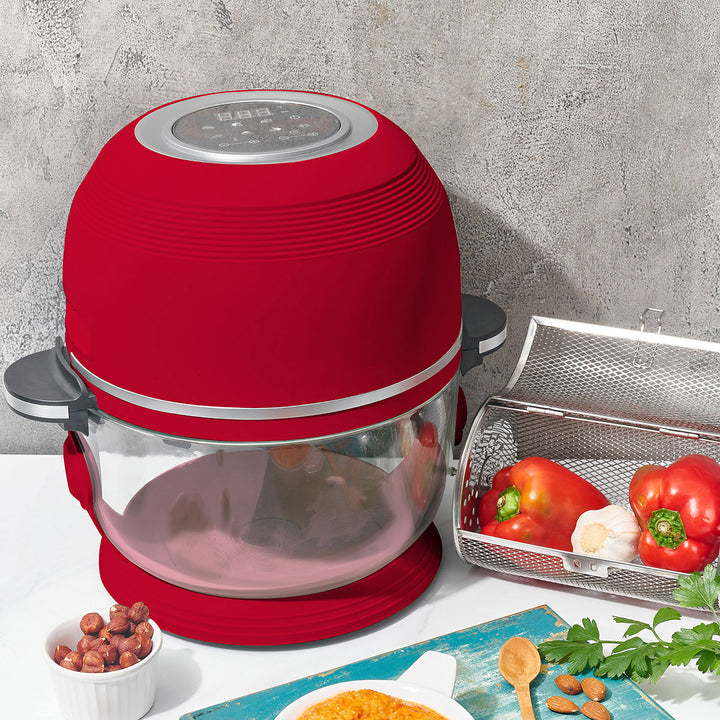 Self-Cleaning Glass Bowl Air Fryer