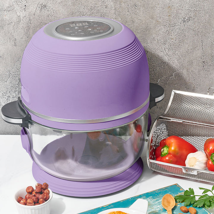 Self-Cleaning Glass Bowl Air Fryer