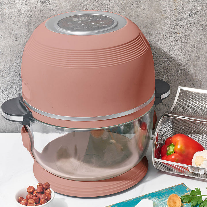 Self-Cleaning Glass Bowl Air Fryer