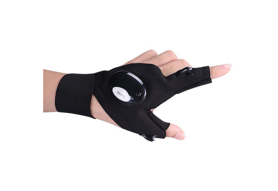 LED Flashlight Gloves (Set of 2) – Sharper Image