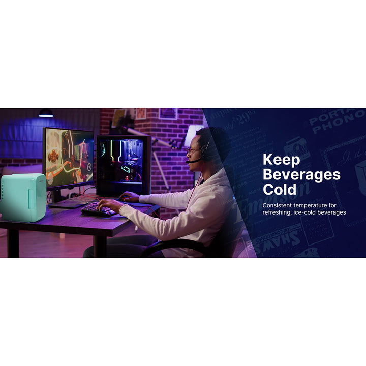 6-Can Mini Fridge