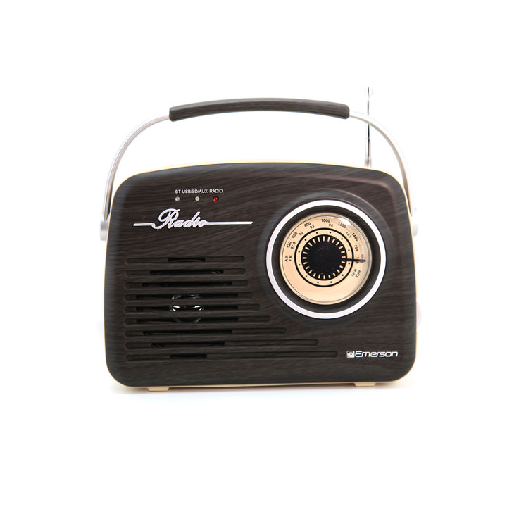 Retro AM/FM Radio with Bluetooth