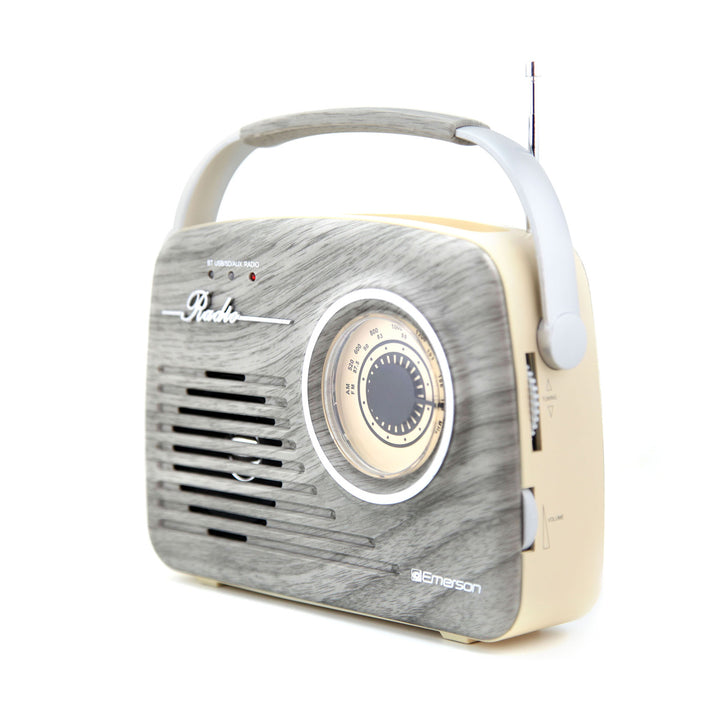 Retro AM/FM Radio with Bluetooth