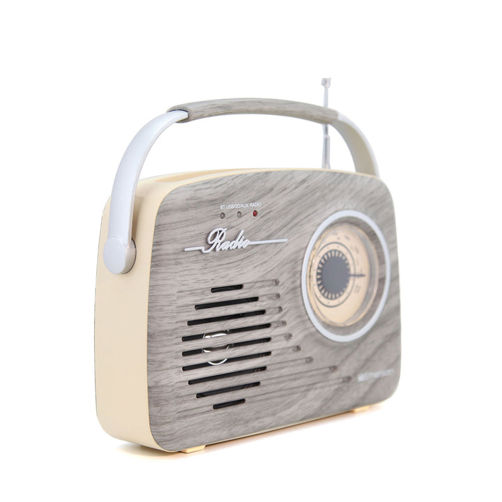 Retro AM/FM Radio with Bluetooth