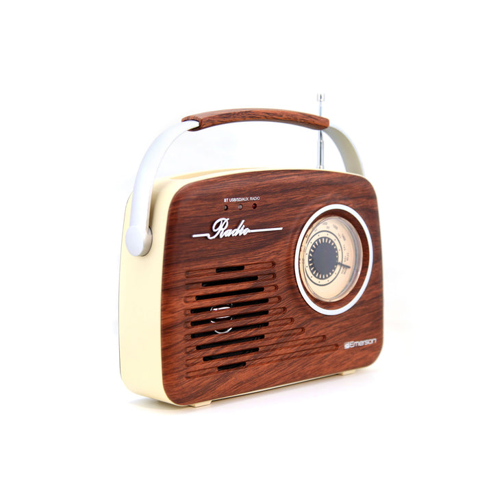 Retro AM/FM Radio with Bluetooth