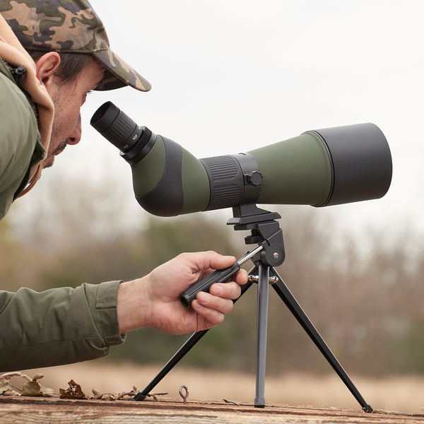 20x-60x Spotting Scope with Smartphone Adapter – Sharper Image