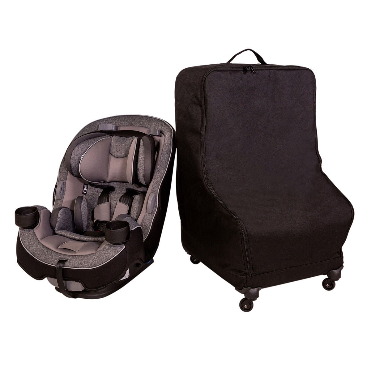 evenflo sureride dlx sugarplum J.L. Childress Spinner Wheelie Deluxe Car Seat Travel Bag