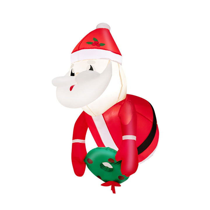 3-Ft. Inflatable Santa Claus with Suction Cups