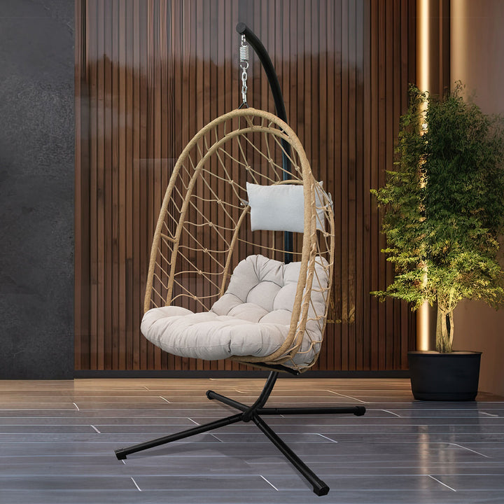 Hanging Nest Chair with Stand