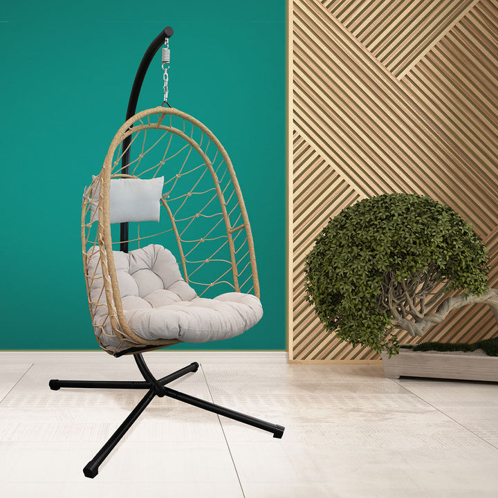 Hanging Nest Chair with Stand
