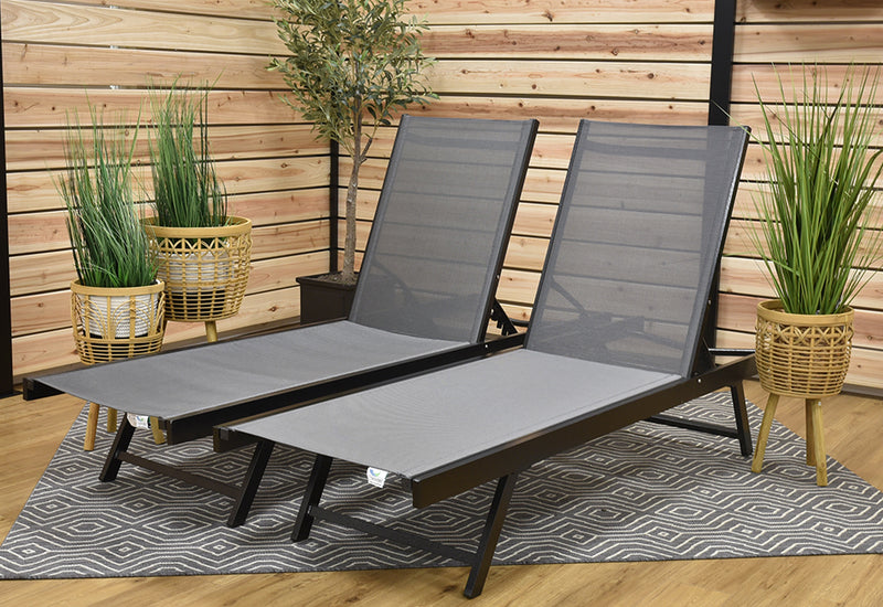 2-Piece Urban Sun Loungers - Cocoa