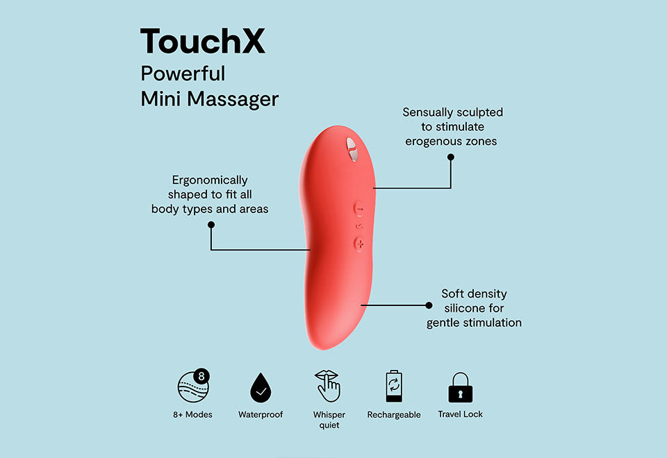 We-Vibe Touch X Lay-On Vibrator Sharper Image We-Vibe Touch X Lay-On Vibrator Sharper Image
