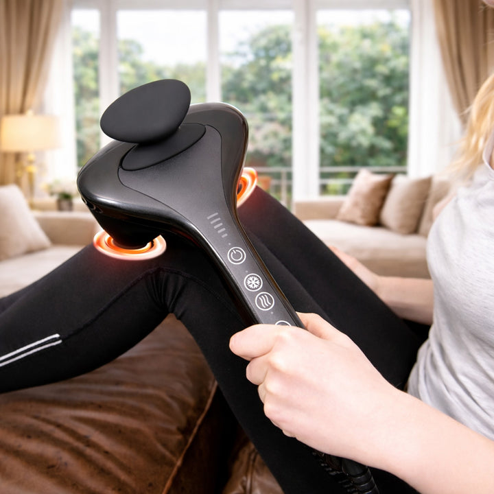 Bionic-Point Heat and Cold Percussion Massager