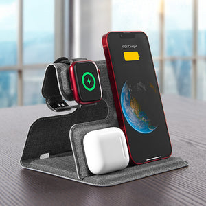 3-in-1 Foldable Wireless Charging Stand - primary product image