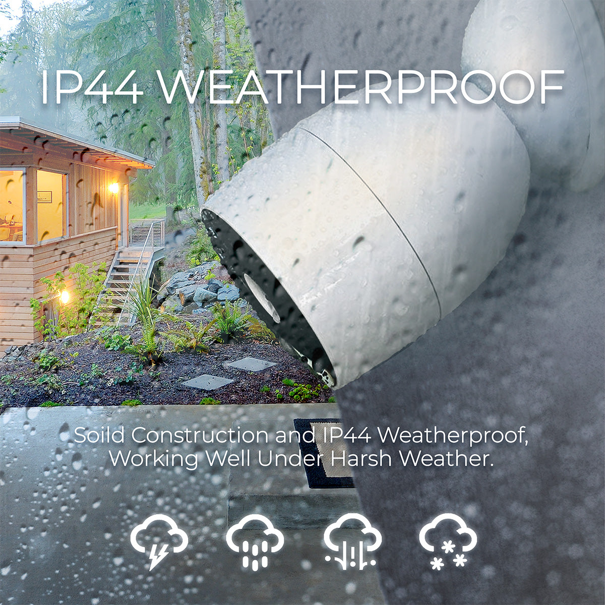 Wireless 1080P Outdoor Smart Security Camera – Sharper Image