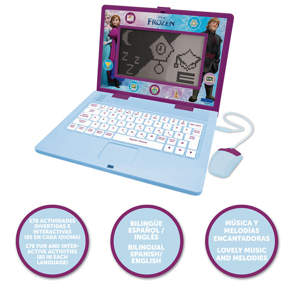 Disney Frozen Bilingual Talking Educational Laptop