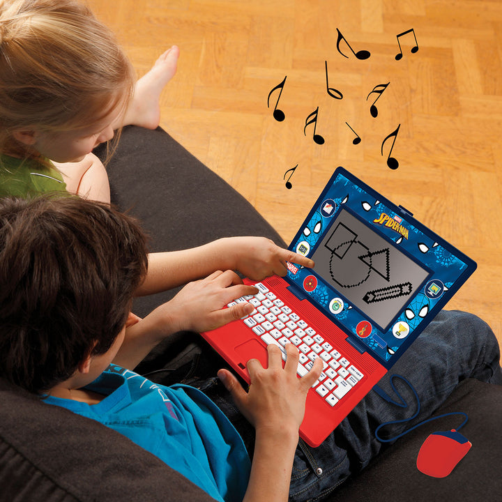 Spider-Man Bilingual Talking Educational Laptop