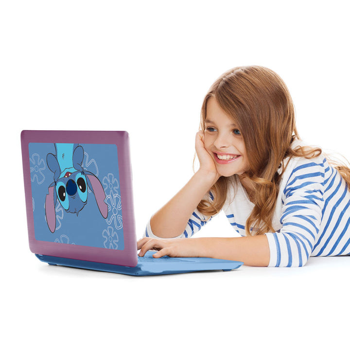 Disney Stitch Bilingual Talking Educational Laptop