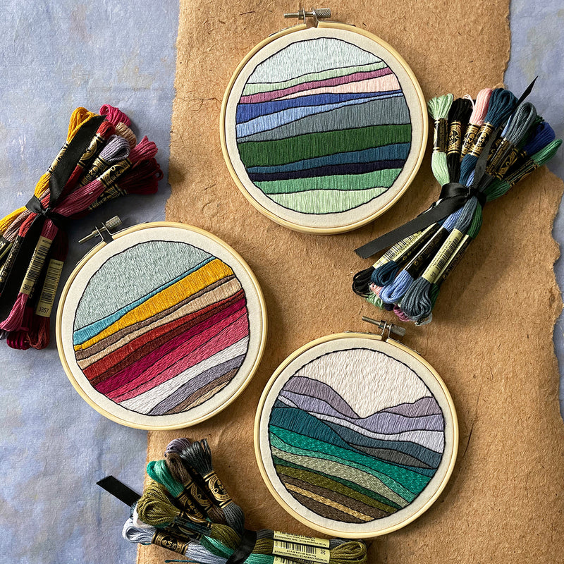 Embroidery Kit - 5'' - Allium