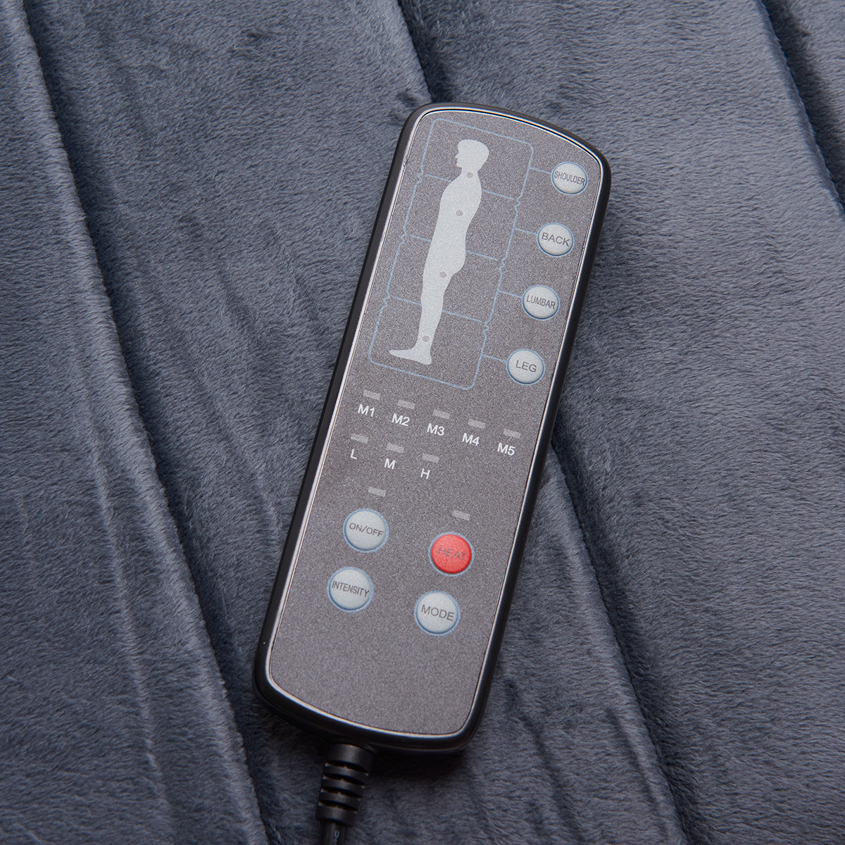 Heated Full Body Massage Mat - 9-Motor Vibrating Relaxation Cushion Heated Full Body Massage Mat - 9-Motor Vibrating Relaxation Cushion