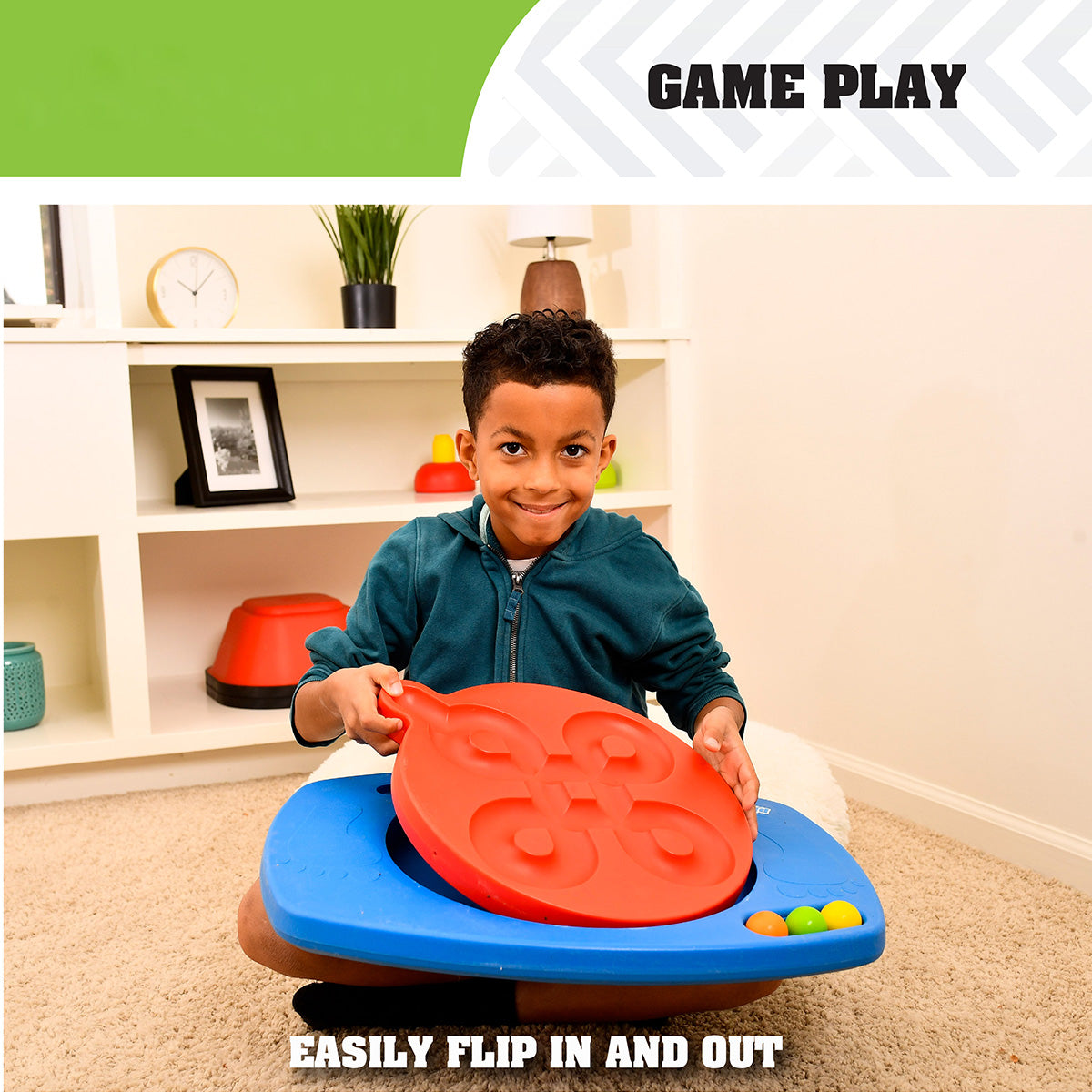 Double-Sided Maze Balance Board for Kids – Sharper Image