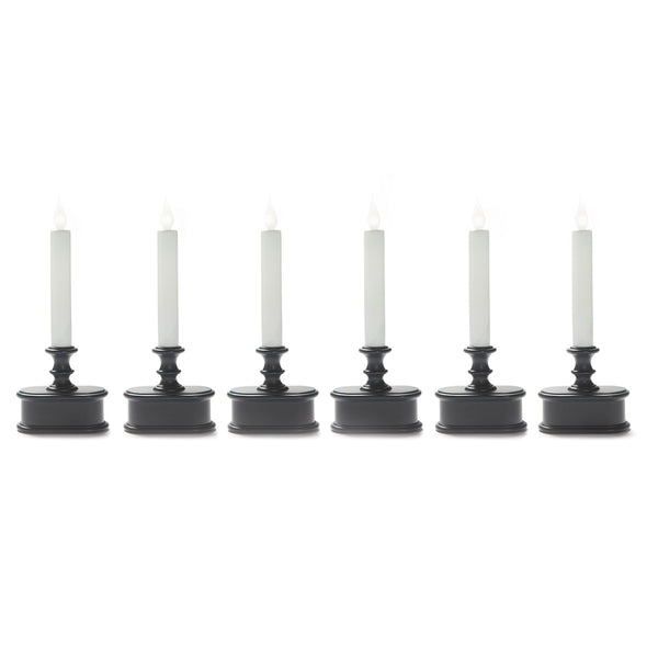 Wireless Sensor LED Window Candles (Set of 6)