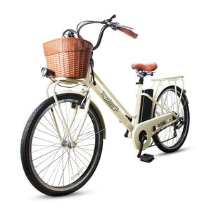 sharper image electric cruiser bicycle Battery assist mens electric cruiser bike Magnum Cruiser 2.0 Series 500