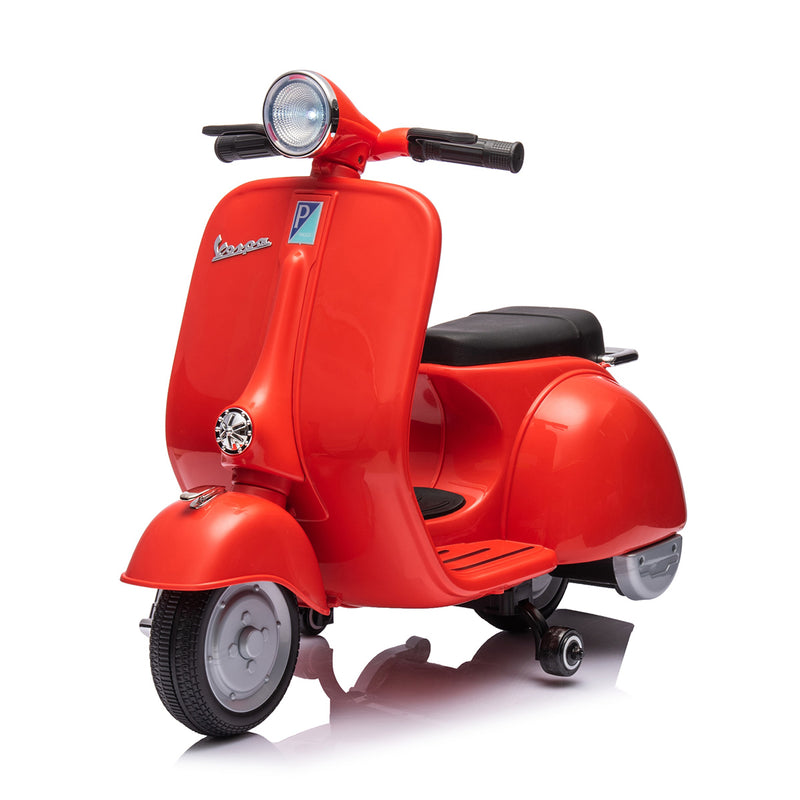 12V E-Vespa Ride-On Scooter - Blue