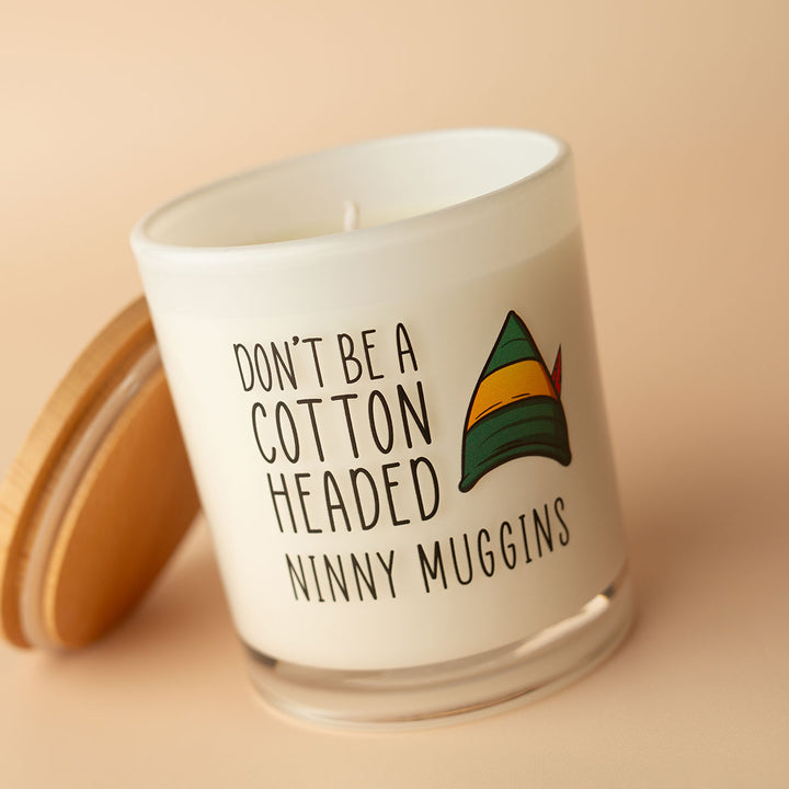 Christmas Printed Candle - Cotton Headed Ninny