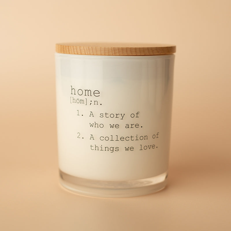 Home Definition Soy Candle - Vintage Moss