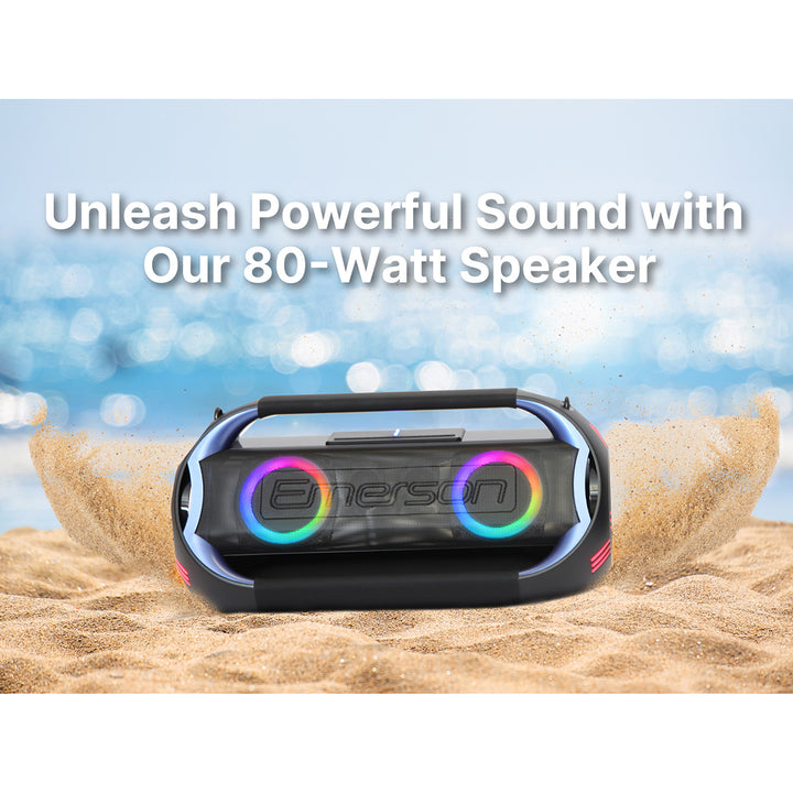 Portable Bluetooth LED Party Speaker