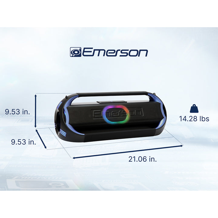 Portable Bluetooth LED Party Speaker