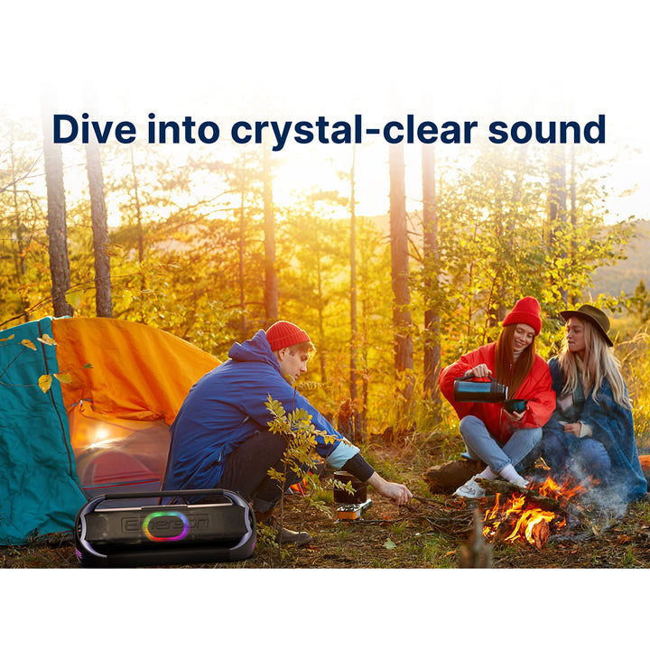 Portable Bluetooth LED Party Speaker