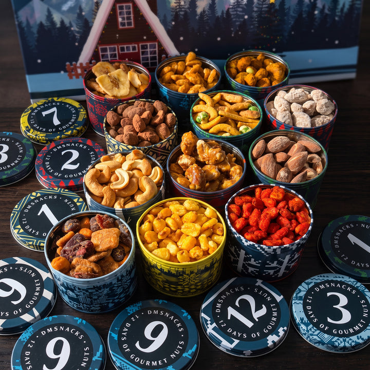 Damn, Man 12 Days of Gourmet Nuts Advent Calendar