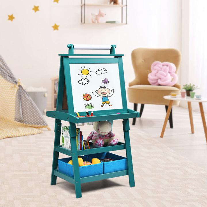 3-in-1 Kids Double-Sided Art Easel