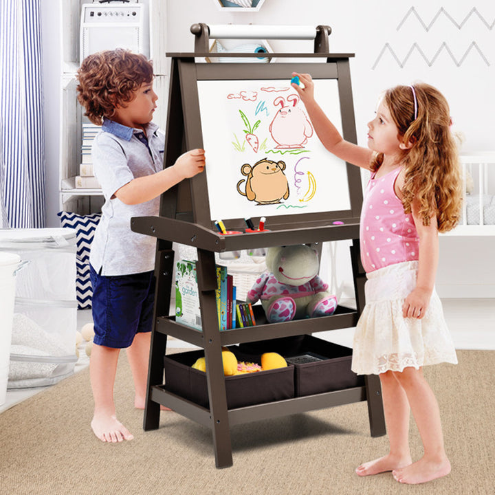 3-in-1 Kids Double-Sided Art Easel