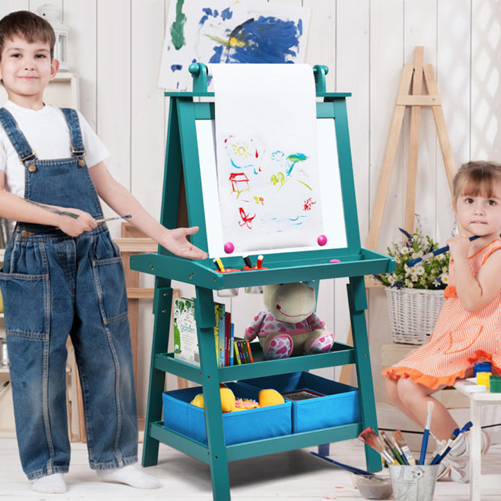 3-in-1 Kids Double-Sided Art Easel