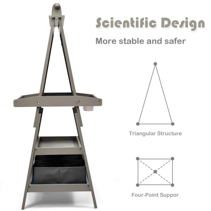3-in-1 Kids Double-Sided Art Easel