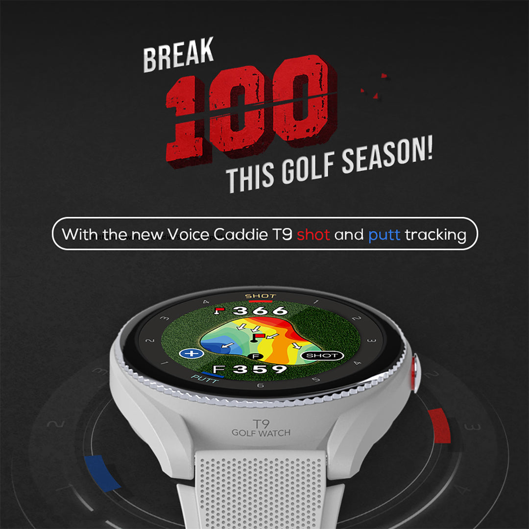 Swing Pin Advanced GPS Golf Watch | Swing & Putt Tracking | Sharper Image