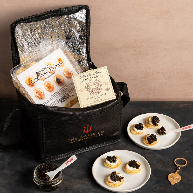 The Caviar Co. Savor Set - Classic California White Sturgeon