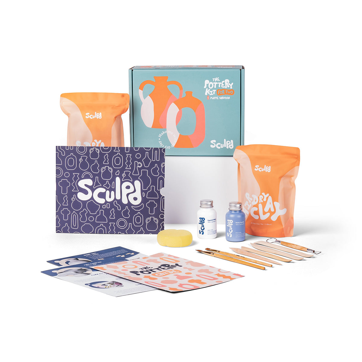 Sculpd Pottery Kit
