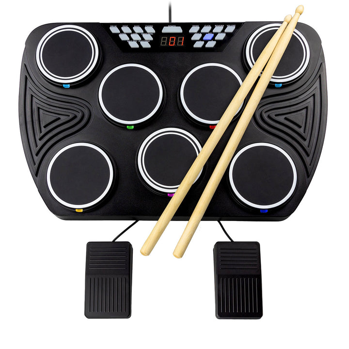 Tabletop Electronic MIDI Drum Kit