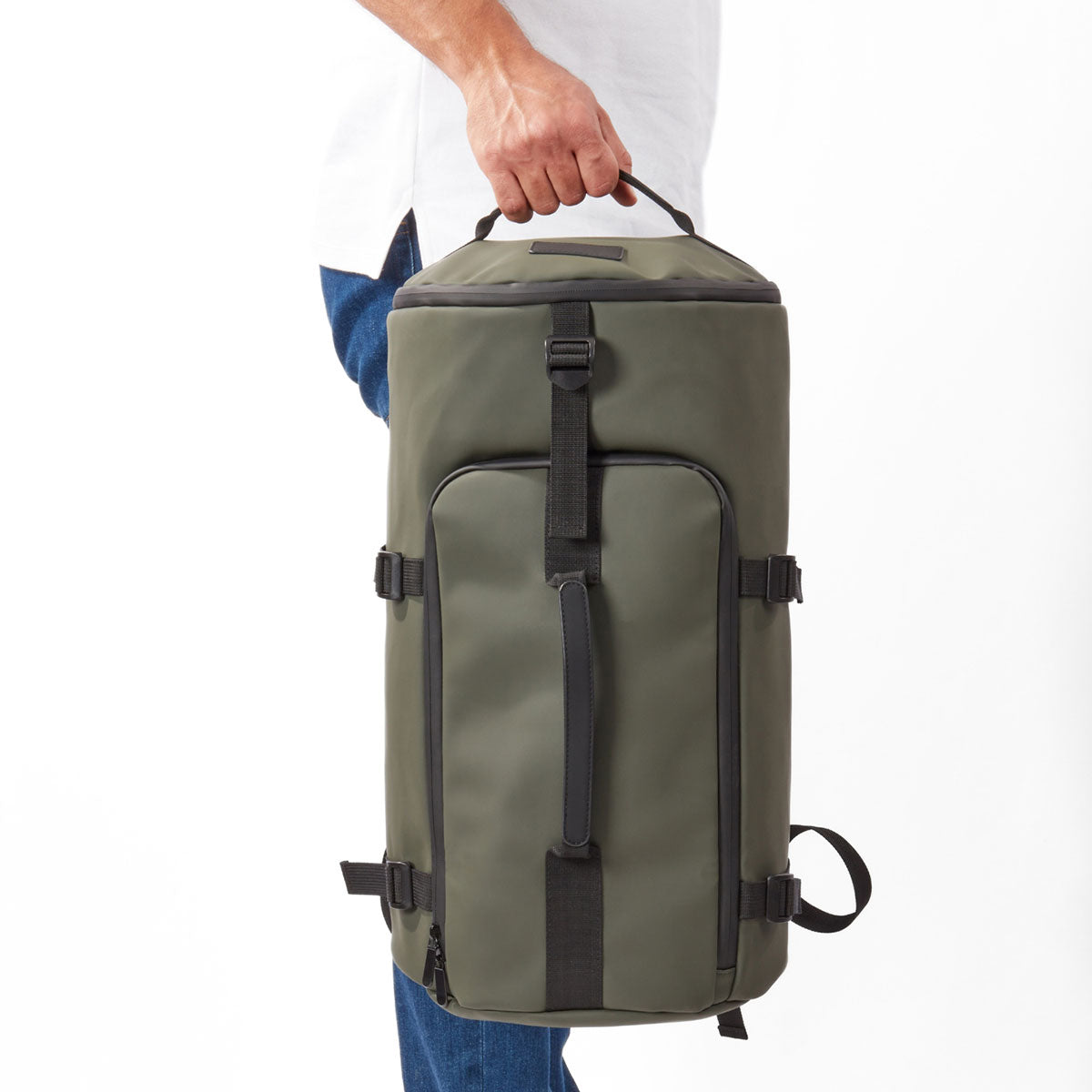 Bey-Berk Large Water Resistant Camping Duffel - Multi