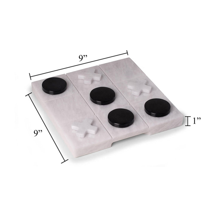 Marble Tic Tac Toe Set
