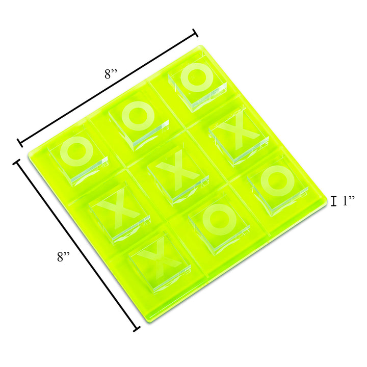 Acrylic Tic Tac Toe Set