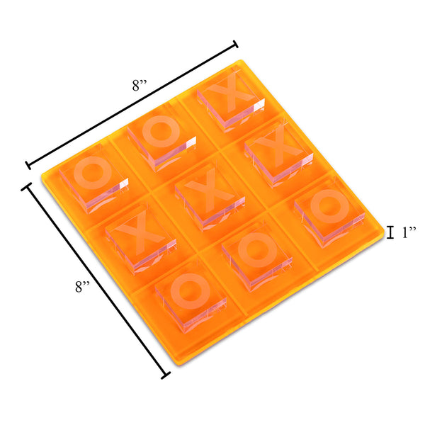Acrylic Tic Tac Toe Set