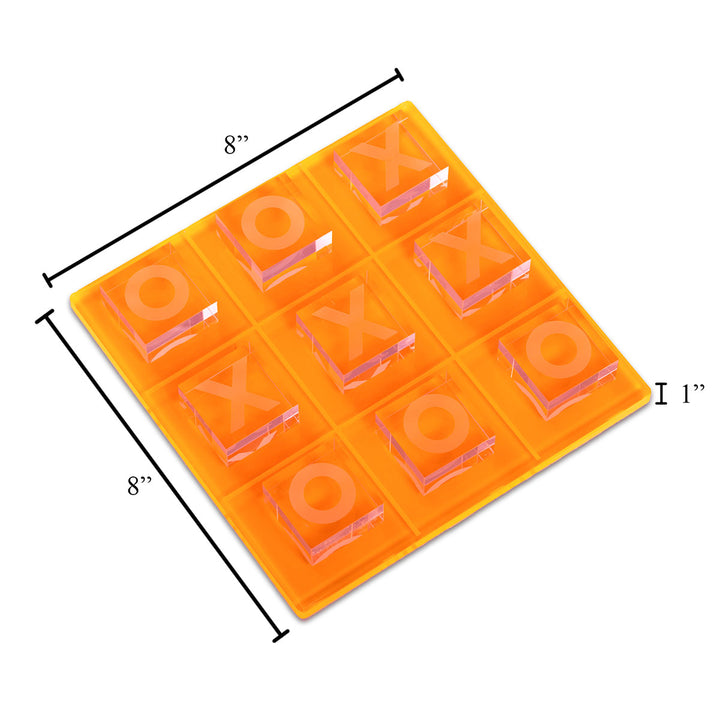 Acrylic Tic Tac Toe Set