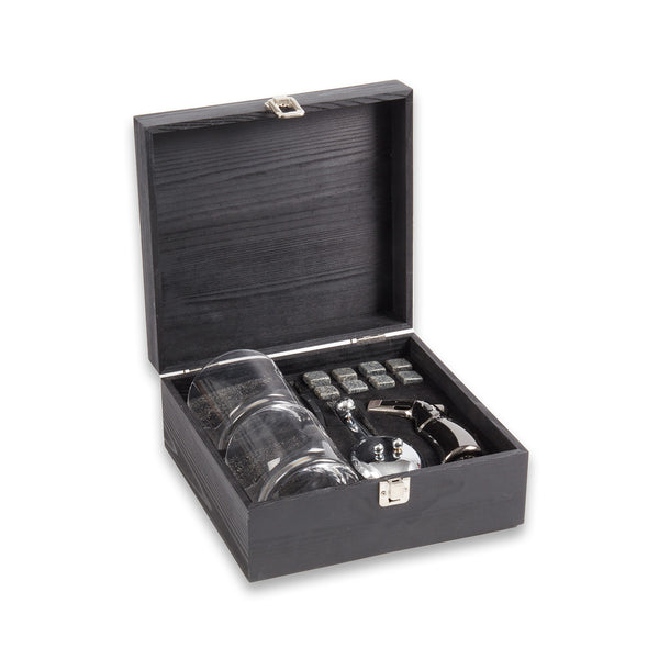 Cigar and 2 Whiskey Glass Gift Collection