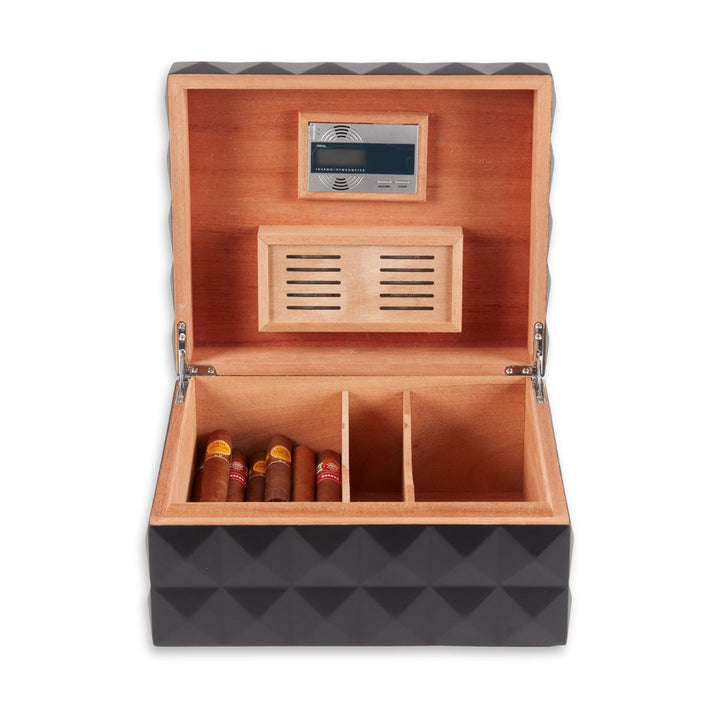 75 Cigar Humidor in Pyramid Design